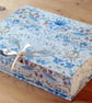 William Morris Box File in Strawberry Thief Petite Linen - Home Office Storage - Image 2
