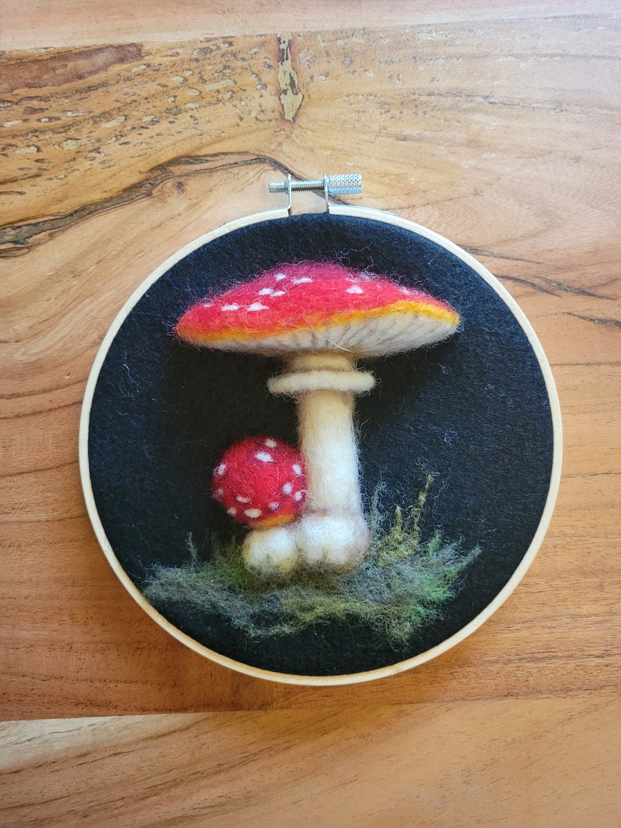 Fly agaric 3D picture