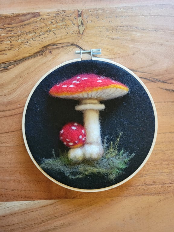 Fly agaric 3D picture