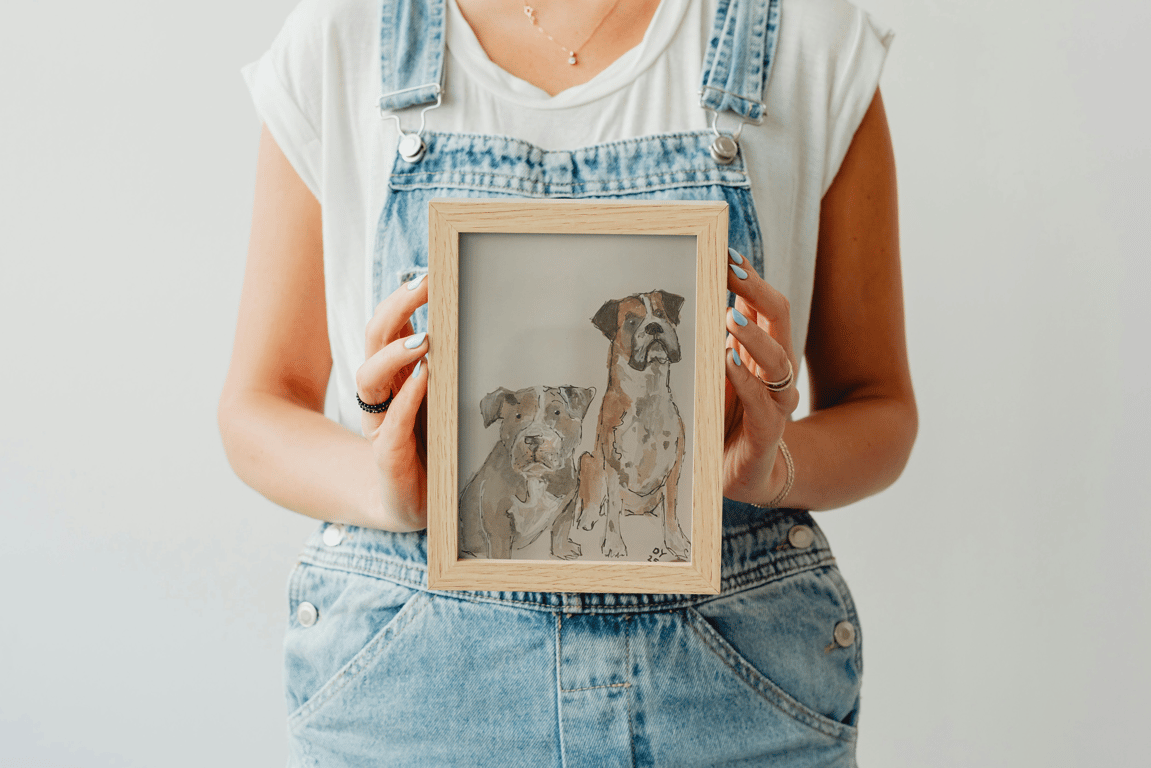 Frame for my Dotts doodles