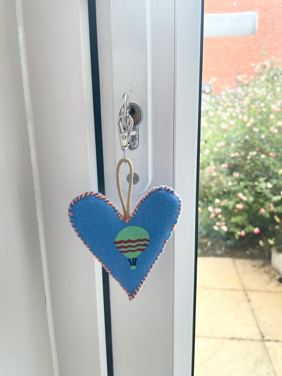 Hot Air Balloon Keyring