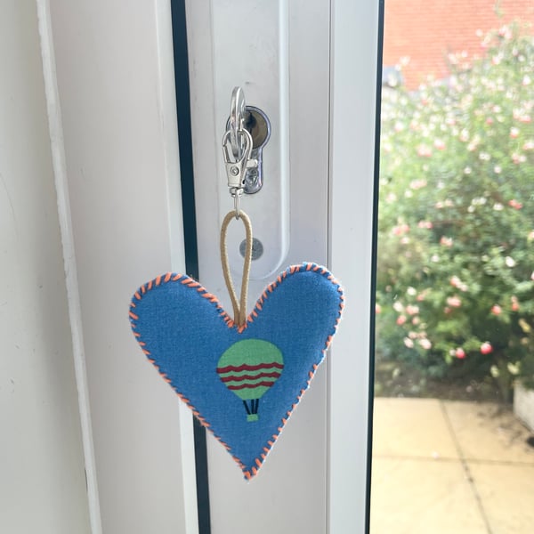 Hot Air Balloon Keyring