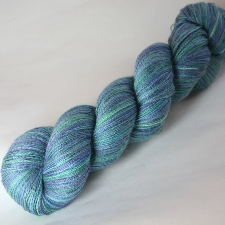 Shaft of Light - Silky Baby Alpaca laceweight yarn