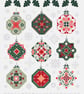 063 - Cross Stitch Christmas Tree Baubles with Holly and Snowflakes Sampler - Image 4