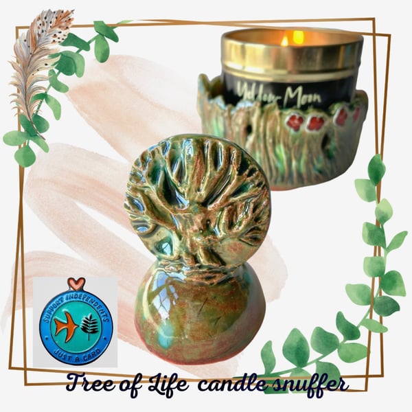 Tree of Life Candle Snuffer