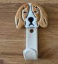 Handmade Ceramic Beagle Hook - Image 1