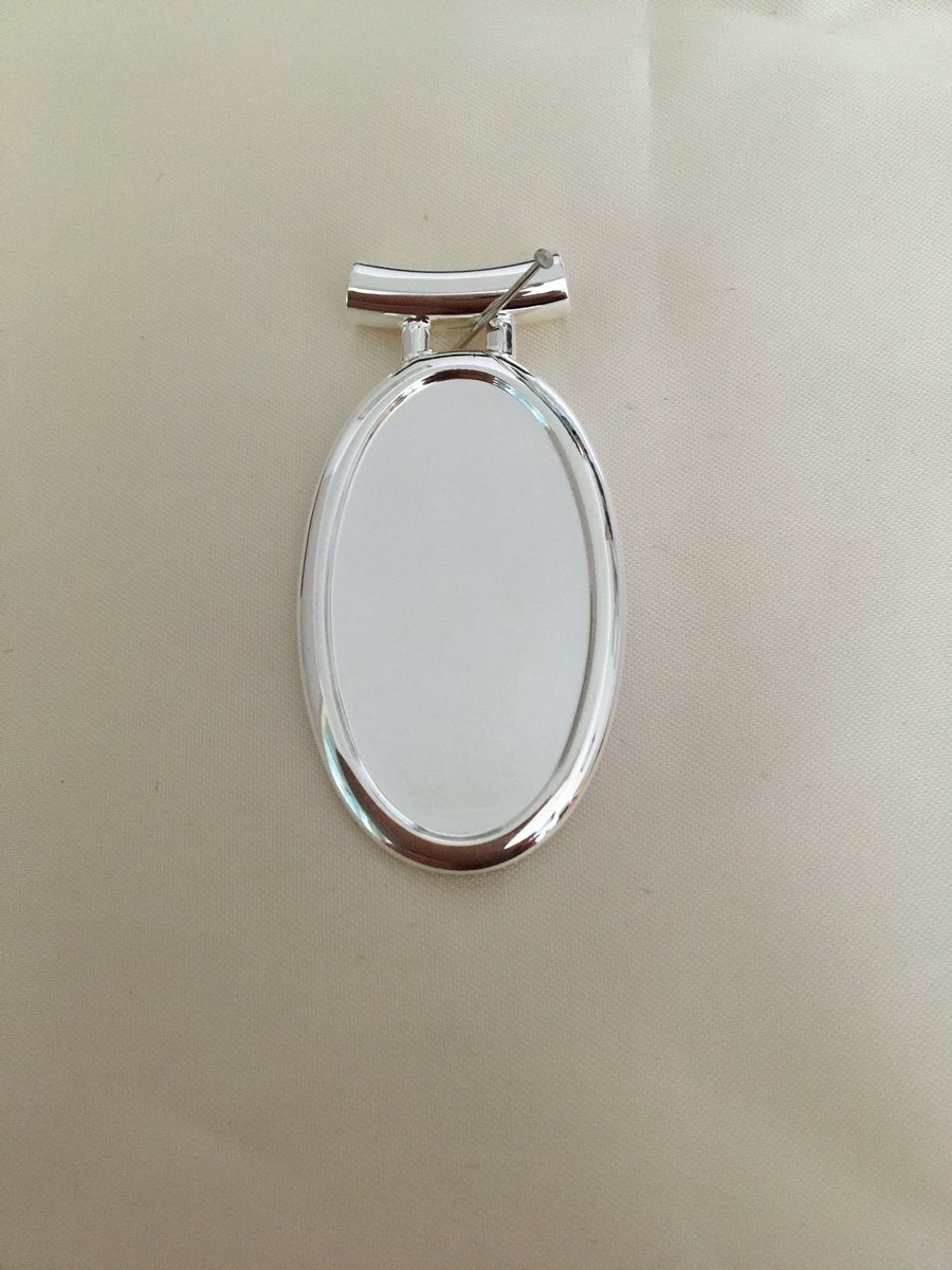 Large Oval Pendant Setting - S26