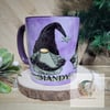 Personalised magical gonk purple mug 