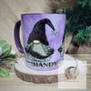 Personalised magical gonk purple mug 