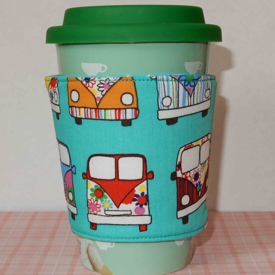 Travel mug cosy - Camper vans