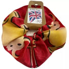 Chinese New Year Of The Ox Flag Hair Scrunchie Scrunchies Accessory Band