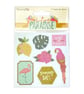 Dovecraft Collections 'Finding Paradise' 7 Foam Glitter Stickers
