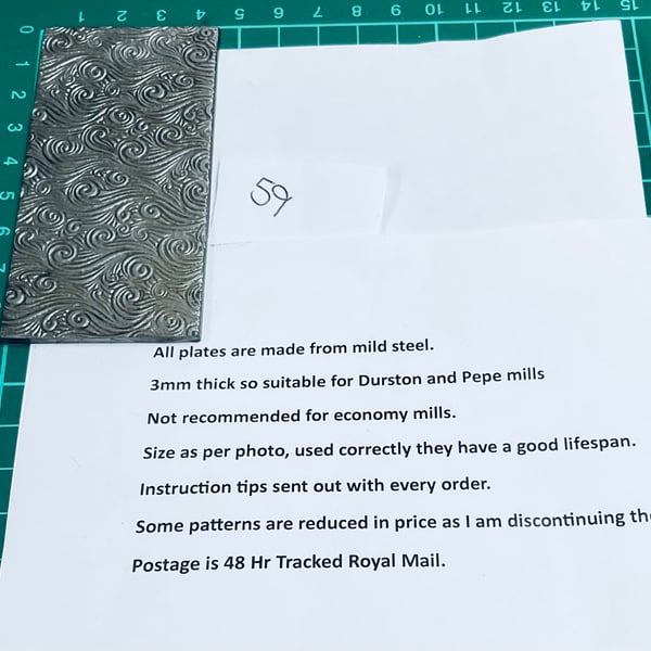 Rolling Mill Texture Plates 