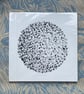 Murmuration, unique Lino-cut print unframed - Image 2