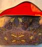 Oak leaves Green man - Medium boxy zipper pouch - Image 5