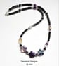 Designer Flourite & Heamotite Necklace  - Image 4