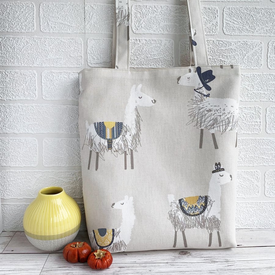 Cute Llamas Tote Bag