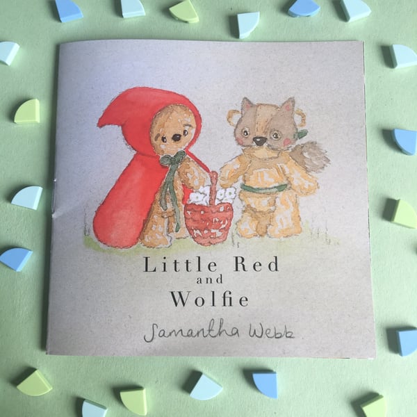Litte Red and Wolfie Zine - Photographed story 