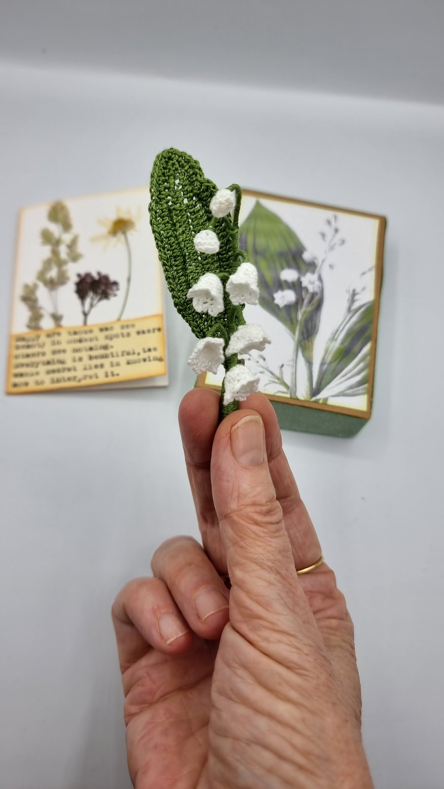 lily of the valley brooch
