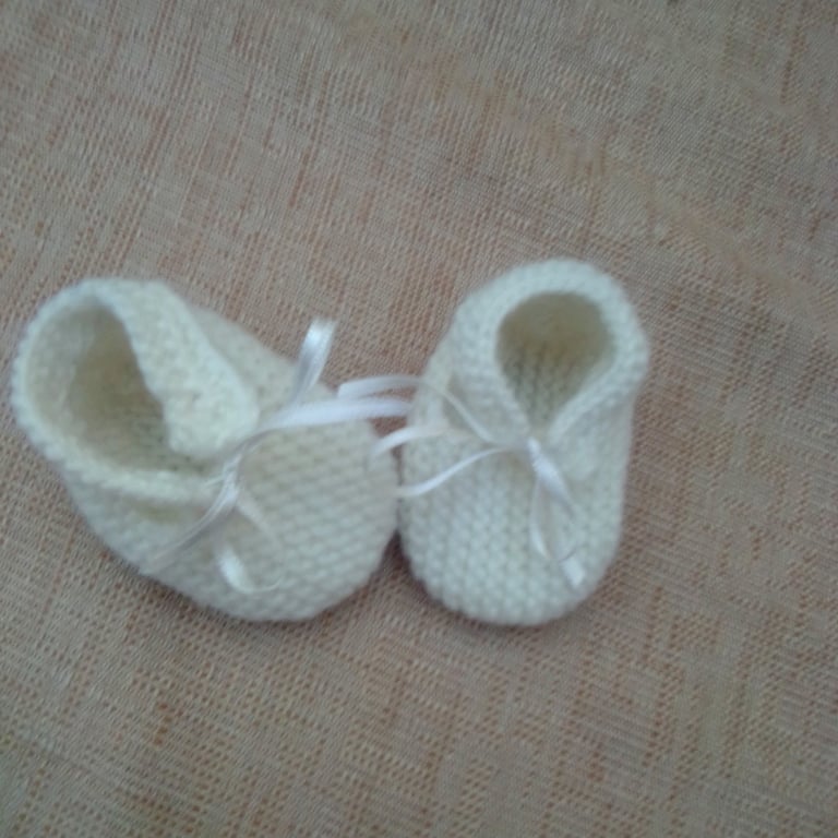 Hand Knitted Baby Shoes, Baby Shower Gifts, Knitted Shoes, Custom Make