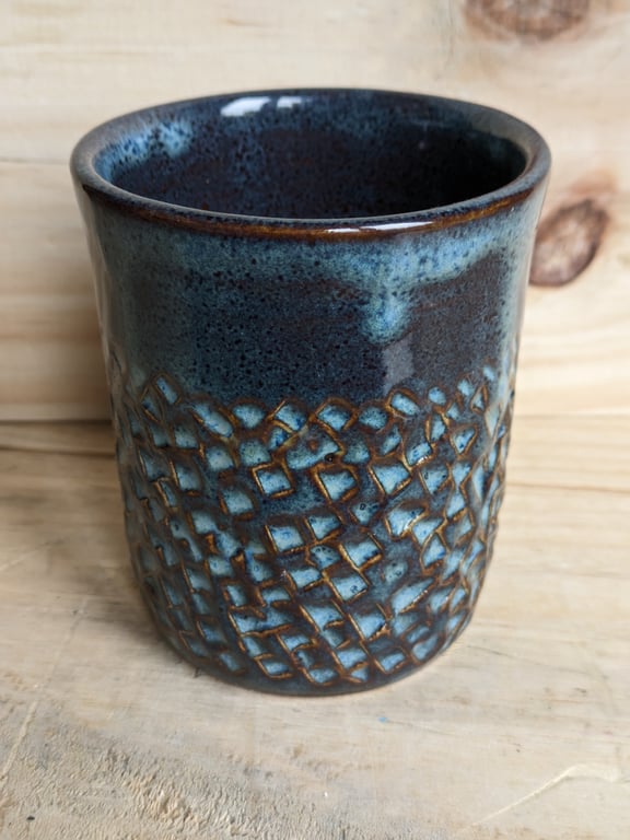 Carved tumbler