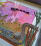 African Skies Mixed Media Box Frame - Image 3
