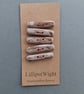 Five driftwood toggle buttons - Image 4