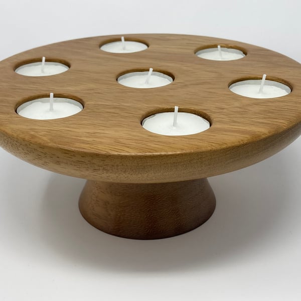 Large tea light candle holder