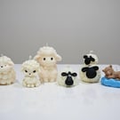 Scented Sheep and Hedgehog Ball Candles: Handmade Candle Gift for Animal lovers
