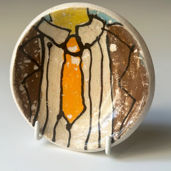 Small Figurative Ceramic Dish