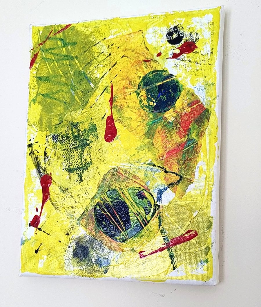 Zest & Zenith - Original Abstract Acrylic Painting on Canvas