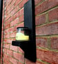 Wood wall holder shelf
