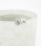 Titanium spiral stud earrings - Delicate hypoallergenic earrings - Boho titanium - Image 3
