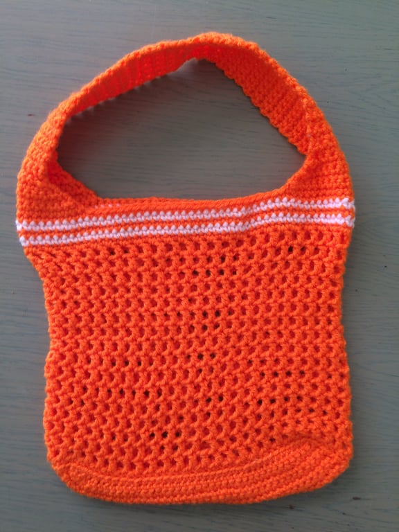 Crochet tote bag