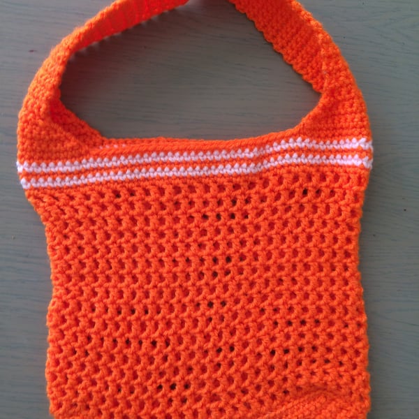 Crochet tote bag