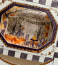Halloween Birthday Miniature Tunnel book - made to order - handmade - Image 4
