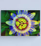Passion Flower Summer Flowering Plant Photograph Print - Image 6