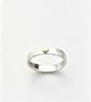 Gold Button Silver Ring  - Image 6