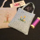 Lavender bags cotton and  linen lot 3