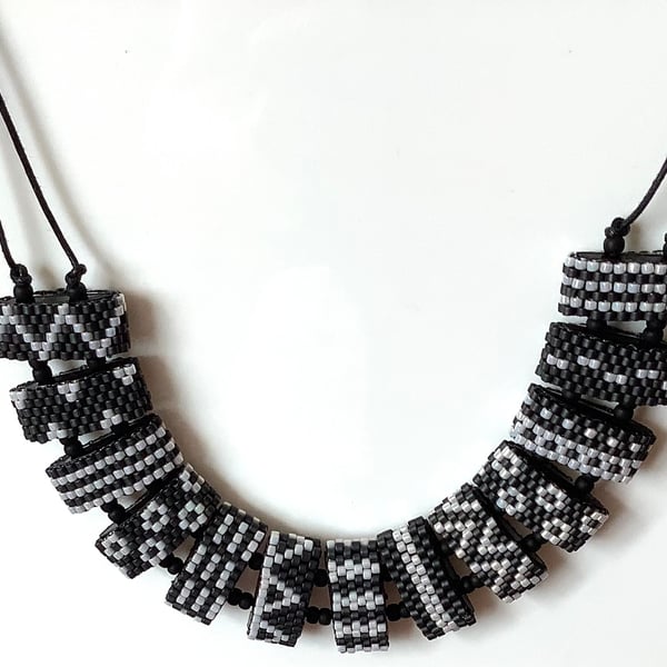 Carrier Beaded Necklace