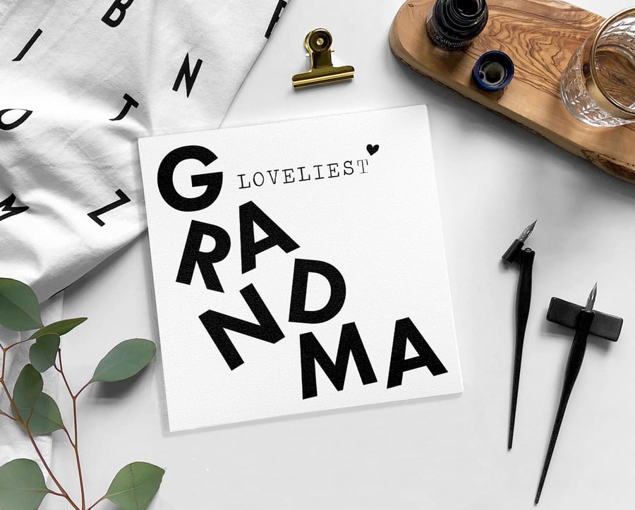 Granny-Nanny-Grandma-Nana Birthday card