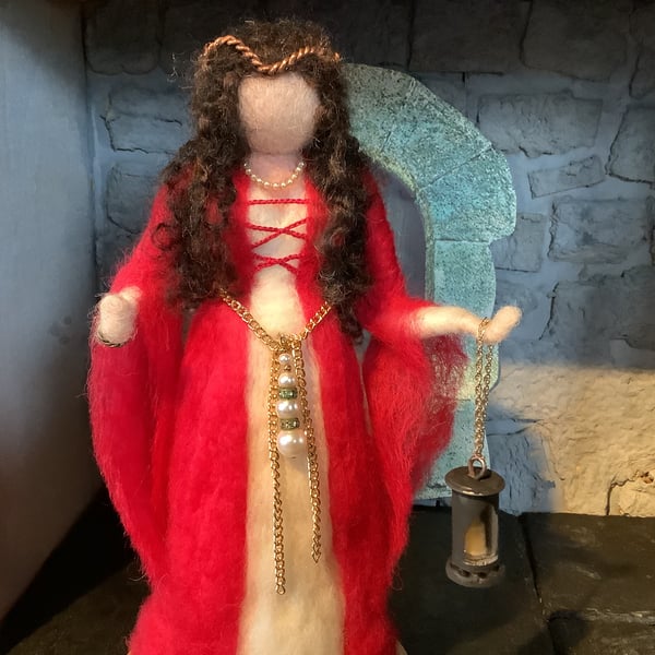 Needle Felted Lady - Beatrice