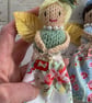 Hand crafted Easter fairy , hanging decoration 