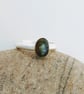 Silver Ring with Labradorite  - Image 3
