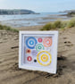 Rainbow Beach Plastic Framed Collage