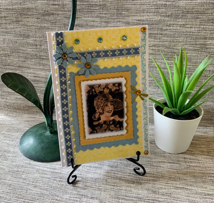 Vintage Summer Greeting Card