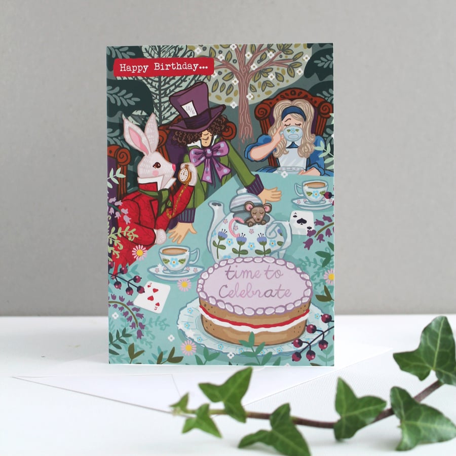 Happy Birthday.  Time to Celebrate - Occasion Card