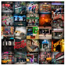 ‘On the Streets of New York City’ signed square print 30 x 30cm FREE DELIVE