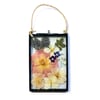 Pressed Flower Framed art, 6x4'', Enchanting Garden