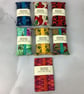 Floral pocket pack tissue case, Flowers tissue holder, 7 options, Handmade - Image 3
